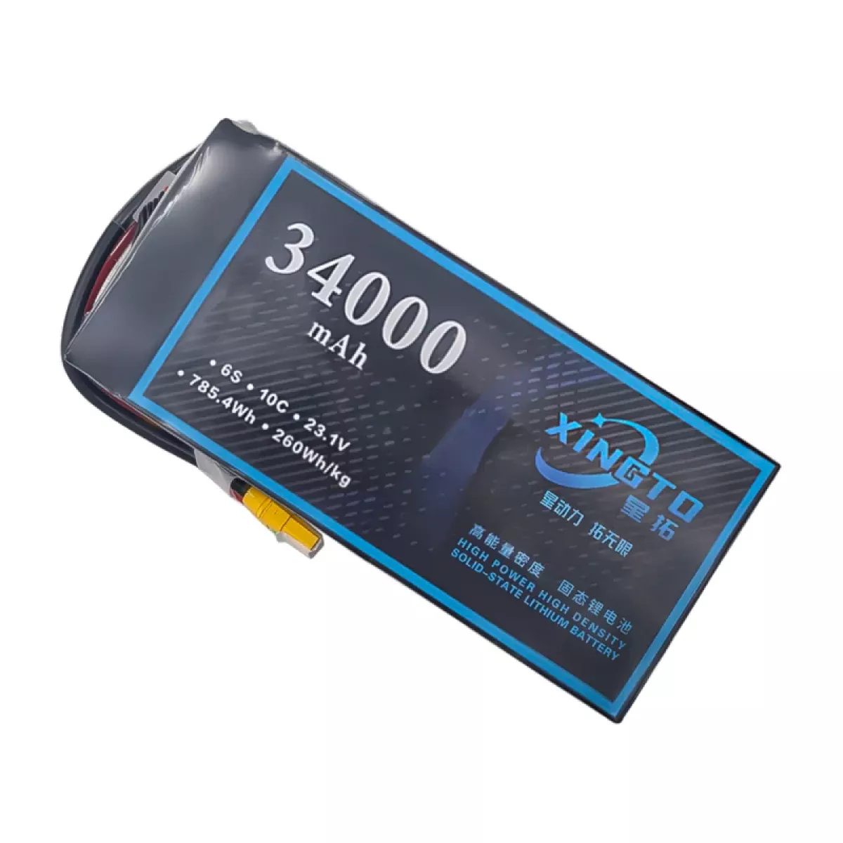 XINGTO 23.1V 6S HV 34000mAh LiPo – высокоплотная полу-твердотельная батарея для дронов UAV XINGTO 23.1V 6S HV 34000mAh LiPo – высокоплотная полу-твердотельная батарея для дронов UAV