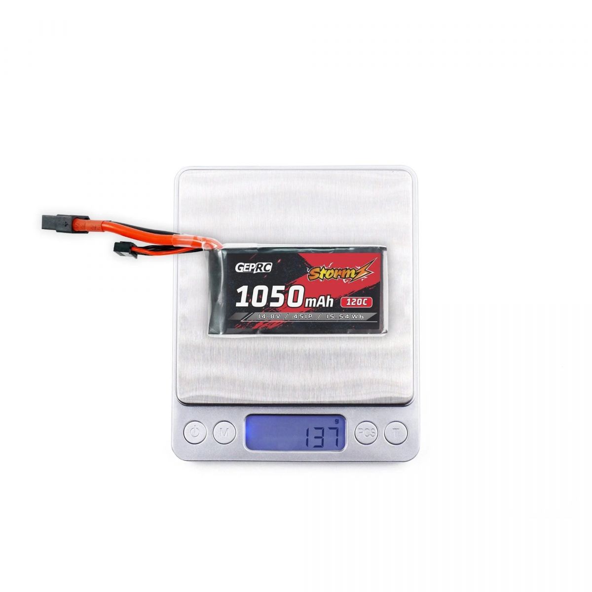 Аккумулятор GEPRC Storm 4S 1050mAh 120C Lipo для FPV дронов 3-5 дюймов и квадрокоптеров Freestyle Аккумулятор GEPRC Storm 4S 1050mAh 120C Lipo для FPV дронов 3-5 дюймов и квадрокоптеров Freestyle